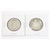 Image 1 : #32  1966 FIFTY CENTS CANADA SILVER COIN LOT OF 2