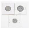 Image 2 : #50 WW2 OCCUPIED FRANCE LOT OF 3 COINS 1943 1944