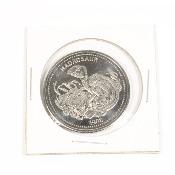 #56 TYRRELL MUSEUM DRUMHELLER ALBERTA 1988 COIN