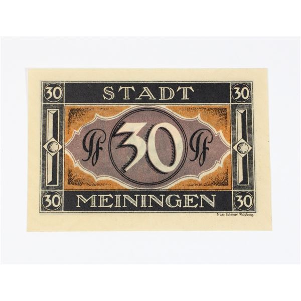 #67 JUNE 1921 50 PFENNIG GERMAN PAPER MONEY NOTE