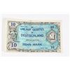 Image 1 : #70 1944 ALLIED OCCUPATION GERMAN MONEY 10 MARK