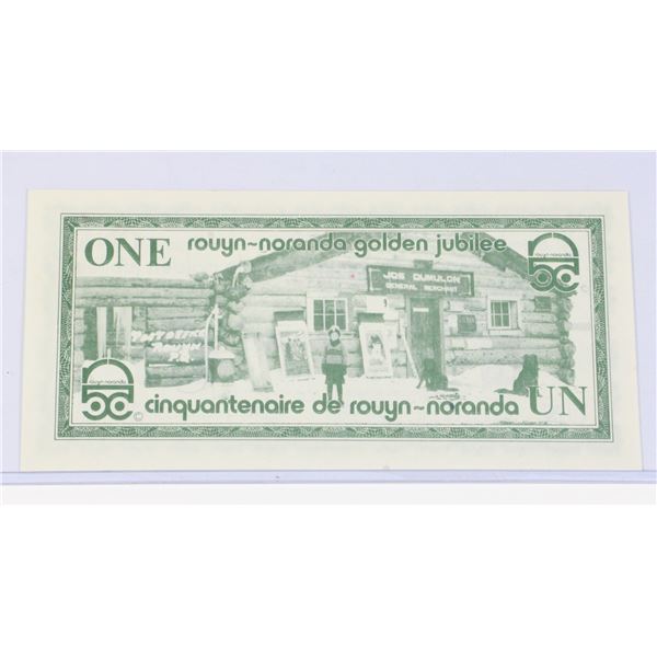 #95 1976 ONE DOLLAR ROYGN-NORANDA QUEBEC BILL