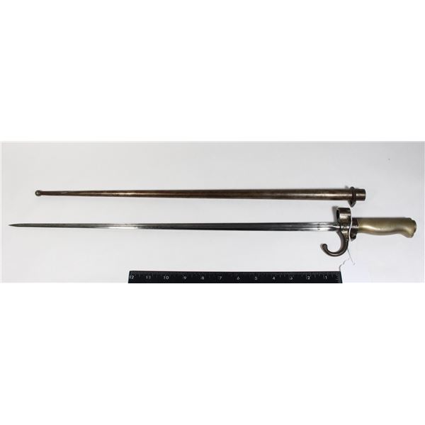 #105 FRENCH LEBEL M1886 CRUCIFORM BAYONET BLADE