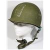 Image 1 : #106  COLD WAR AMERICAN M1 HELMET W/ LINER  NAMED