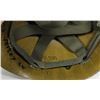 Image 6 : #106  COLD WAR AMERICAN M1 HELMET W/ LINER  NAMED