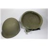Image 7 : #106  COLD WAR AMERICAN M1 HELMET W/ LINER  NAMED