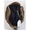 Image 4 : #109 CANADA MILITARY POLICE FUR HAT SIZE 7 3/8