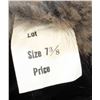 Image 5 : #109 CANADA MILITARY POLICE FUR HAT SIZE 7 3/8