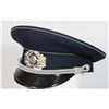 Image 1 : #113  EAST GERMAN OFFICERS VISOR CAP PENAL SYSTEM