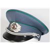Image 1 : #114 EAST GERMAN OFFICERS VISOR CAP CUSTOMS