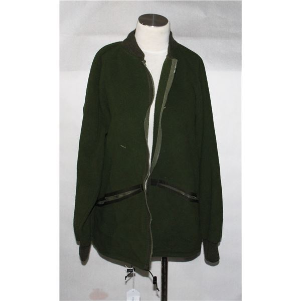 #142 BRITISH MILITARY GREEN THERMAL LINER SWEATER
