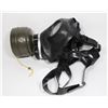 Image 4 : #148 COLD WAR GERMAN MILITARY GAS MASK W/FILTER