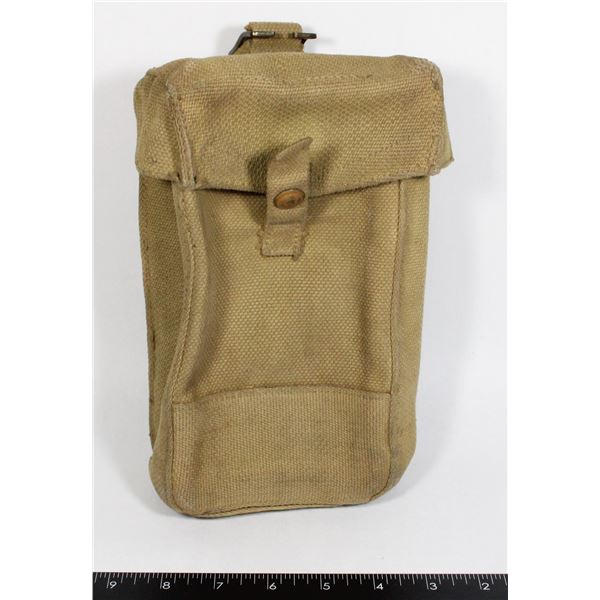 #153 WW2 CANADIAN BREN GUN POUCH  KHAKI 1941 ZL&T