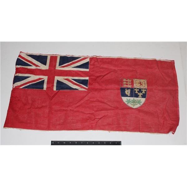 #156 WW2 CANADIAN RED ENSIGN FLAG 32 X 16 INCHES