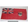 Image 1 : #156 WW2 CANADIAN RED ENSIGN FLAG 32 X 16 INCHES