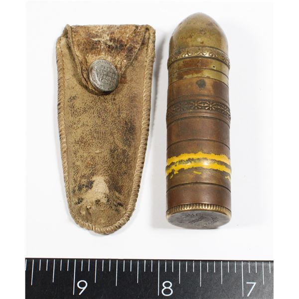 #162 WW2 BULLET SHAPED LIGHTER KASCHIE WORKING