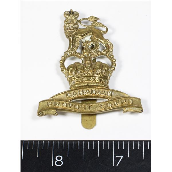 #184 CANADIAN PROVOST CORPS CAP BADGE