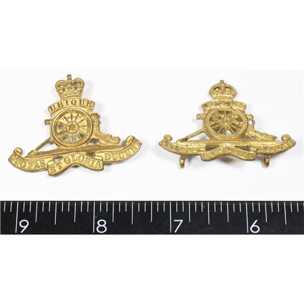 #187 WW2+COLD WAR ROYAL CANADIAN ARTILLERY COLLAR