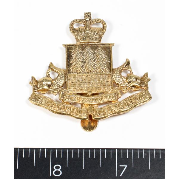 #189 LE REGIMENT DU SAGUENAY CAP BADGE CANADIEN