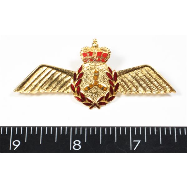 #191 CANADIAN RCAF FLIGHT ENGINEER WINGS BADGE