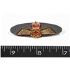 Image 1 : #192 CANADIAN RCAF PILOT WINGS BADGE SMALL