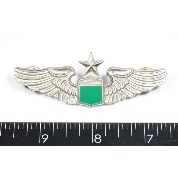 #204 ITALIAN MADE AIR FORCE WINGS METAL MARKED
