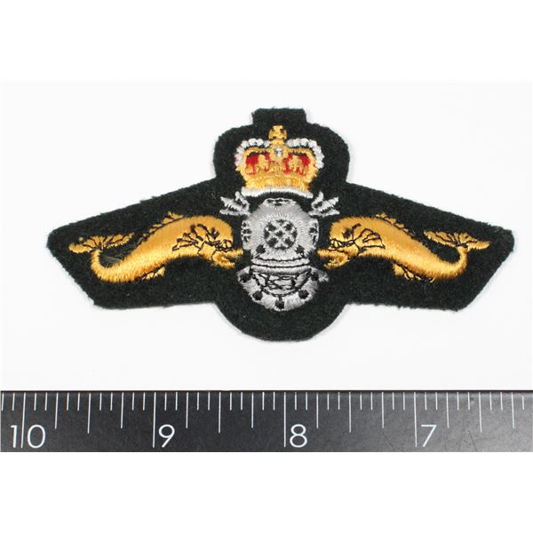 #209 ROYAL CANADIAN NAVY SUBMARINER BADGE PADDED