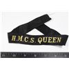 Image 1 : #210 ROYAL CANADIAN NAVY HMCS QUEEN CAP TALLY