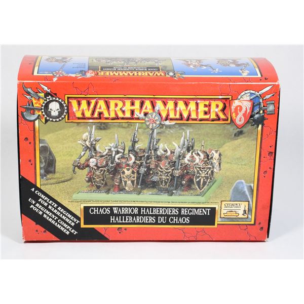 #216 WARHAMMER CHAOS WARRIOR HALBERDIERS