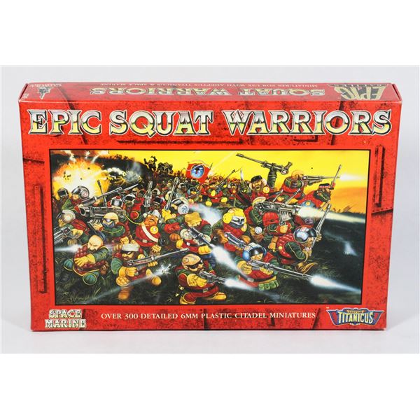 #222 WARHAMMER 40K EPIC SQUAT WARRIORS 1990 NEAR
