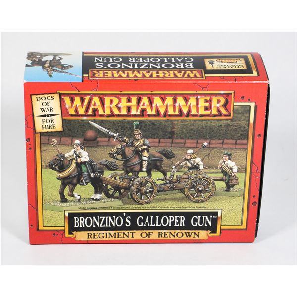 #233 WARHAMMER BRONZINO'S GALLOPER GUN INCOMPLETE
