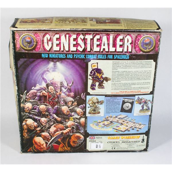 #239 LOWER BOX LID ONLY WARHAMMER 40K GENESTEALER