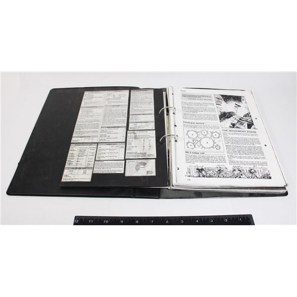 #249 WARHAMMER 40K GAMES WORKSHOP BINDER