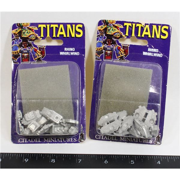 #267 LOT WARHAMMER 40K TITANS RHINO WHIRLWIND