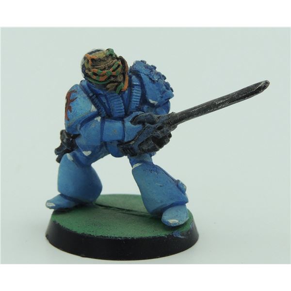 #288 WARHAMMER 40K SPACE MARINE HAND PAINTED