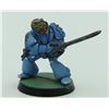 Image 1 : #288 WARHAMMER 40K SPACE MARINE HAND PAINTED