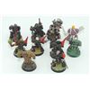 Image 2 : #292 WARHAMMER 40K PAINTED PLASTIC FIGURE LOT