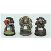 Image 1 : #293 WARHAMMER 40K PAINTED SPACE MARINE LOT OF 3