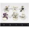 Image 1 : #326 WARHAMMER 40K LOT OF 6 METAL FIGURES