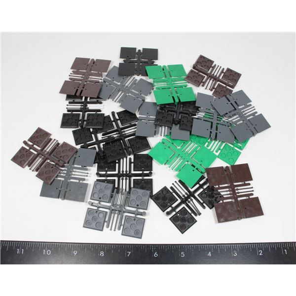 #355 LOT OF WARHAMMER 40K INFANTRY FIGURE BASES