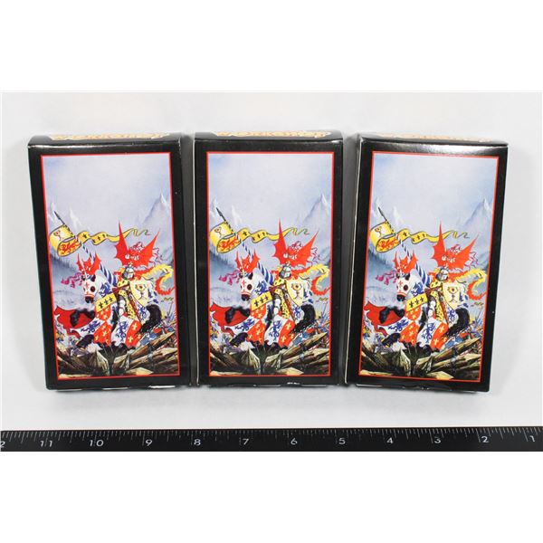 #368 LOT OF 3 EMPTY CITADEL MINIATURES BOXES