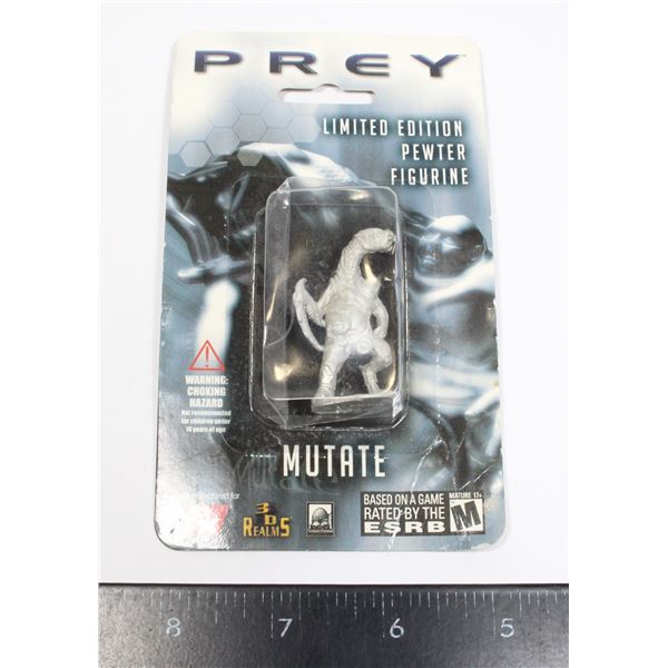 #374 SEALED PREY PEWTER FIGURE MUTATE 3D REALMS
