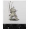 Image 1 : #396 METAL MINIATURE JAPANESE SAMURAI FIGURE 2000