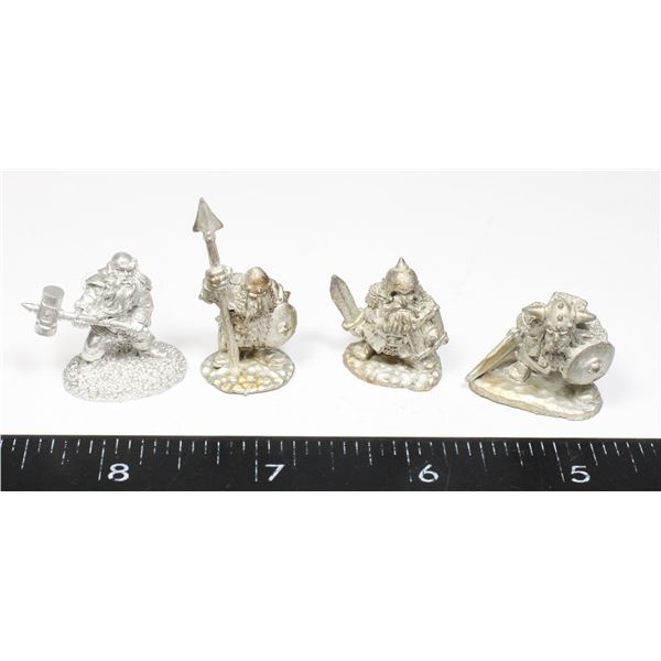 #397 1980'S CITADEL DWARVES METAL MINIATURE FIGURE