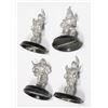 Image 2 : #402 LOT OF 4 METAL MINIATURE FIGURES FANTASY