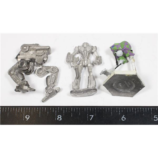 #409 BATTLETECH VINTAGE METAL MINIATURE FIGURES