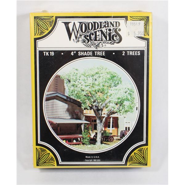 #420 SEALED WOODLAND SCENES TK19 4" SHADE TREE