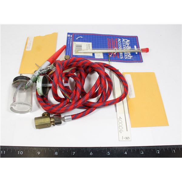 #424 PAASCHE AIRBRUSH TYPE V USA MADE +ACCESSORIES
