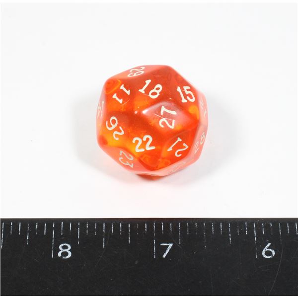 #431 LARGE VINTAGE 30 SIDED DICE FOR RPG GAMES D&D