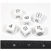 Image 1 : #433 LOT OF 6 WARHAMMER 40K SCATTER DICE MISFIRE